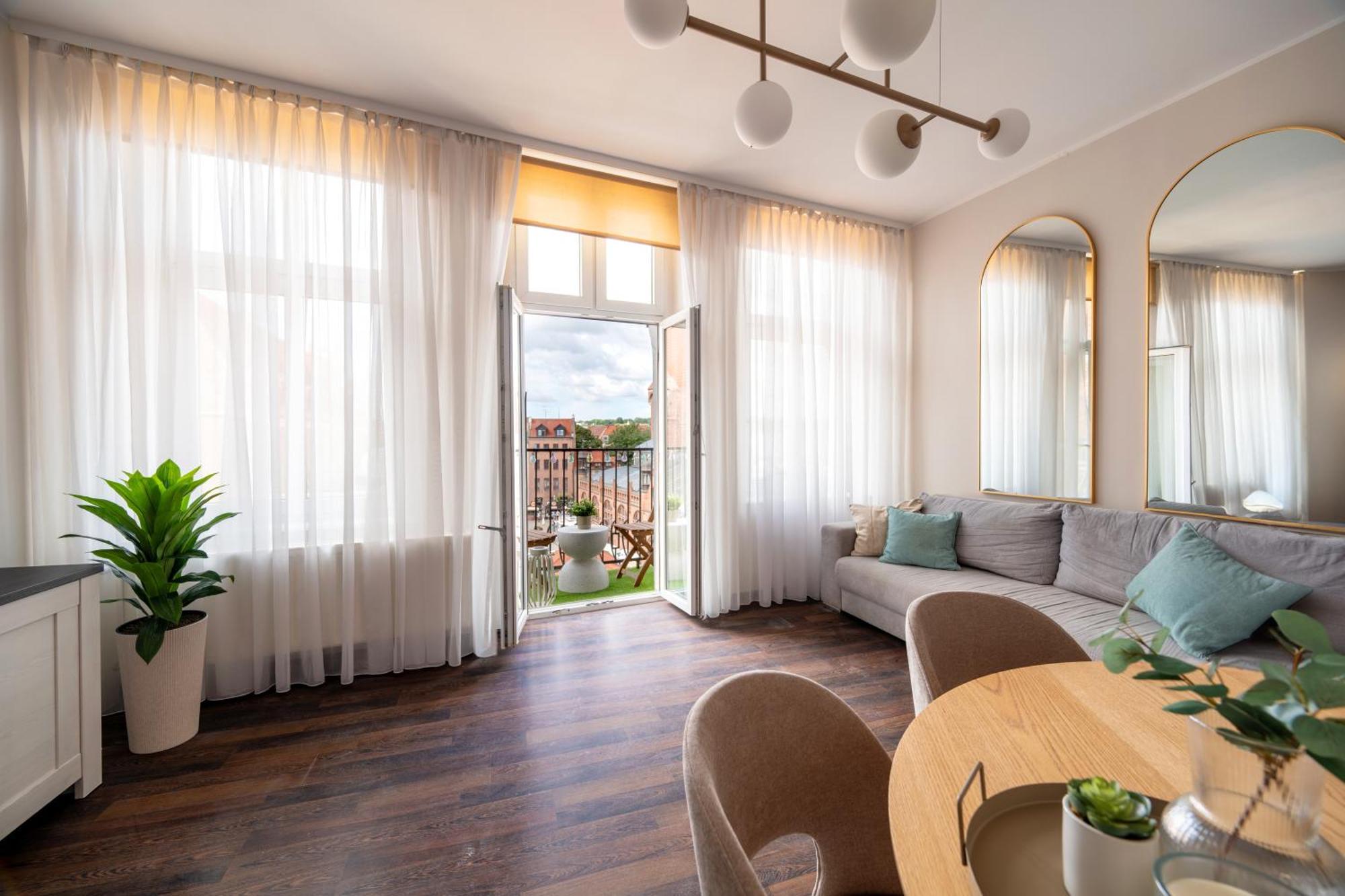 Stunning Apartment With Balcony Gdańsk Buitenkant foto